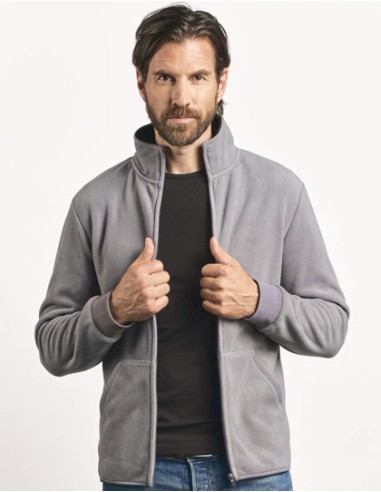 PRM-7971-Mens Double Fleece Jacket